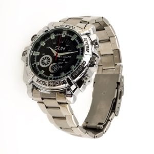 cámara oculta en reloj espía