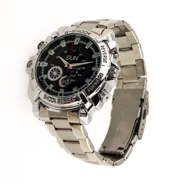 cámara oculta en reloj espía