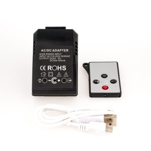 Cargador mini cámara espía y sensor de movimiento