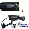 cámara cctv falsa seguridad