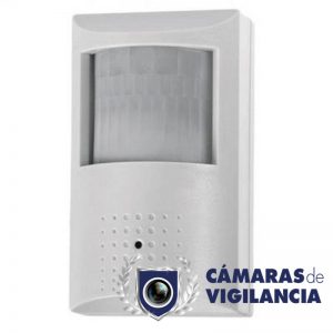 cámara ip oculta en detector de movimiento