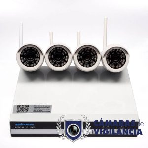 kit cctv 4 cámaras ip